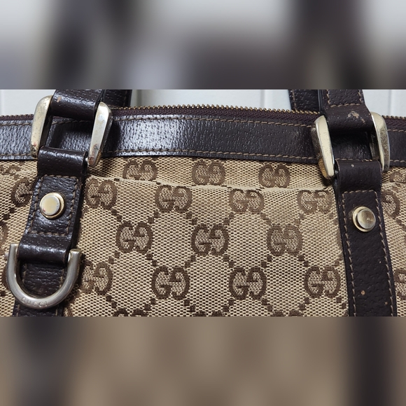 GUCCI GG Monogram Canvas Mini Zip Tote FIXER UPPER - Picture 9 of 14